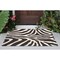 The Rug Department Liora Manne Visions I Zebra Indoor Outdoor Area Rug Black